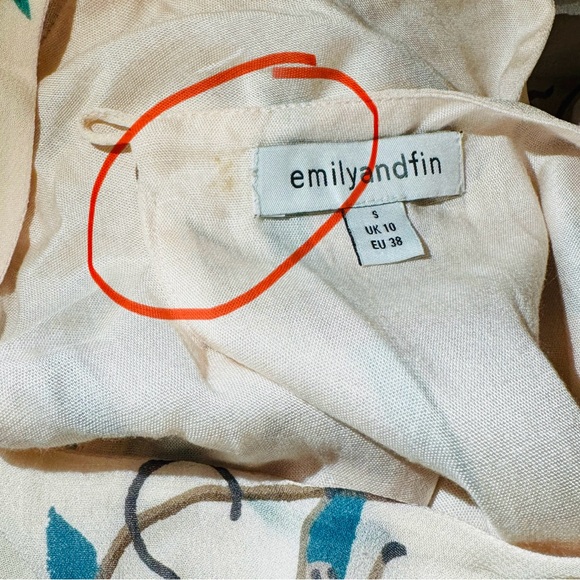 Gently used * ModCloth * Monkey print dress by EmilyandFin * Size S - Picture 4 of 4